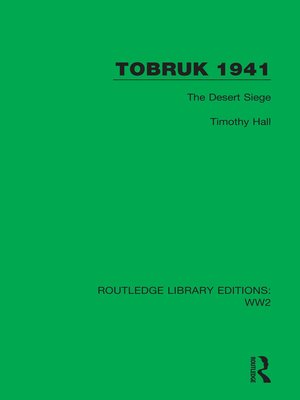 cover image of Tobruk 1941
